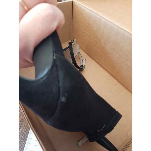 New Size 9 Metaphor Black Taltula Dress Sandal Open Toe Stiletto High Heel Shoes - Picture 6 of 6